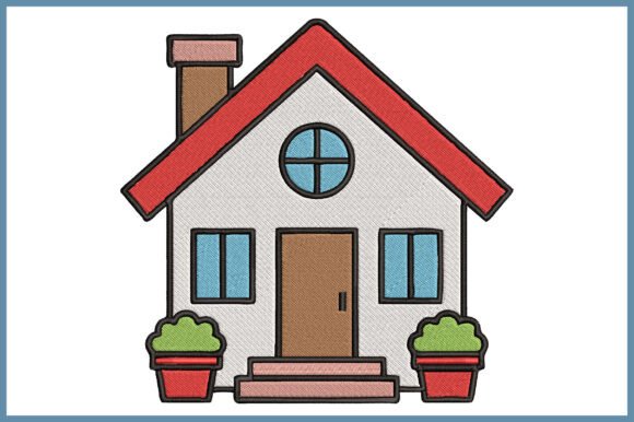 Cute House Embroidery Design Review for Personalized Gift Makers