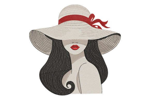 Elegant Lady with Hat: A Stitcher’s Review