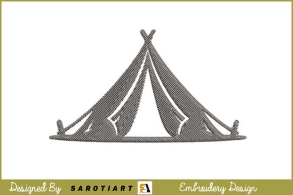 First Impressions of the Camping Modern Trent Embroidery Design