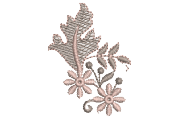Floral Leaf Embroidery Design Review