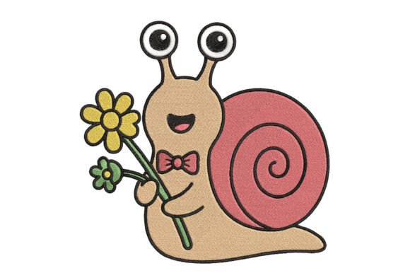 Kawaii Snail with Flowers: A Designer’s Stitch Review